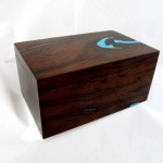 Turquoise-Inlay-Iron-wood-box