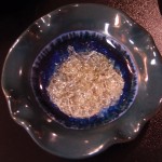 recycled glass pottery dish