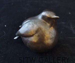 Snowbirds ii bronze bird sculpture kathy anderson
