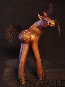 wisp stoneware horse sculpture cassandra sharon