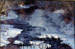 Last Rays, Oil painting, by Nikolo Balkanski