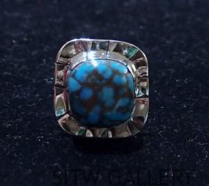 villa grove turquoise ring randy chirstensen