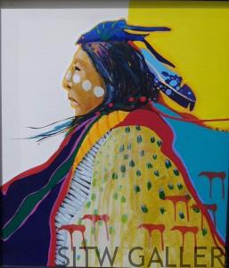 Black birds wisdom acrylic painting j. nelson