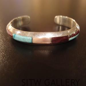Inlay bracelet by Jimmy Poyer