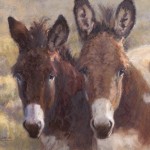 Two of a Kind, oil painting by Karen Bonnie
