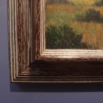 brown frame with light highlights, for van beek pieces