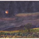 Blood Moon Over Boulder, by Anne Gifford