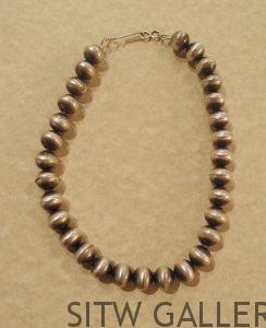 Sterling silver necklace, Tom Yazzie 056-182