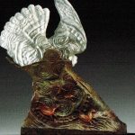 Cliff Dwellers, bronze and crystal, by Tammy Lynne Penn, Tammy Bality, TB3-335