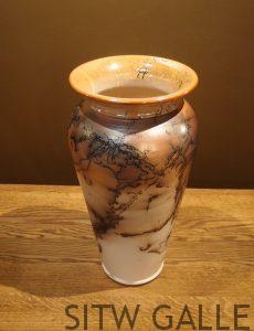 Tall Horsehair Pot, by Lance Timco, LT1-471