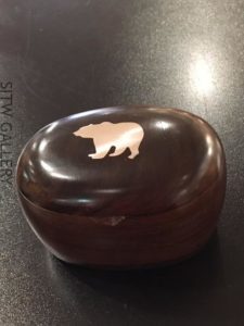 #237 SS Bear Box 4x2.75x3 $125.00