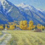 #RV1-308 Early Snow in the Rockies 18" x 24" I Oil $2900.00