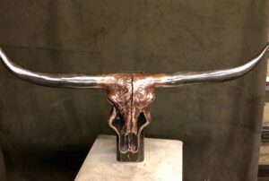 CF1-04 Long Horn Steer Skull $2400