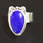 #R-6 Sterling Silver Ring Lapis $400.00