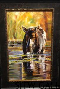 #90 Evening Treasure 13" x 21" I $2600.00 framed