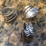 Sterling Silver Adjustable Rings $45.00 to $66.00 apiece