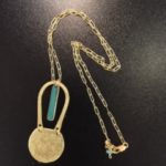 #1093-5 E. Costigan Necklace 2" $124.00 16" chain