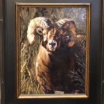 #SR1-101 Full Curl Oil Framed $1920.00