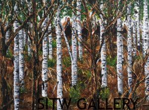 Ancient Trees 30 x 40 Acrylic on canvas $3800.00